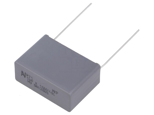 Condensator: polypropyleen; R71; 1uF; 32x13x22mm; THT; ±10%; 27,5mm Condensator: polypropyleen; R71; 1uF; 32x13x22mm; THT; ±10%; 27,5mm